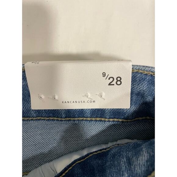 NWT Kancan Amayah High Rise Super Flare Jeans Womens 9/28 - Picture 6 of 12
